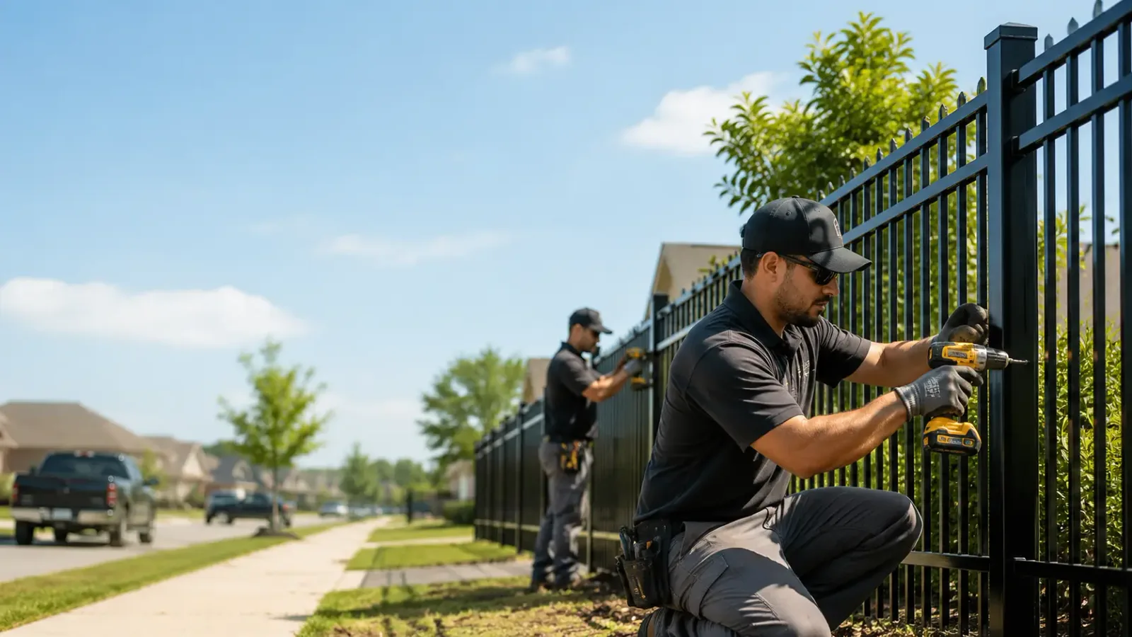 Metal Fence Installation in Drummond, WI